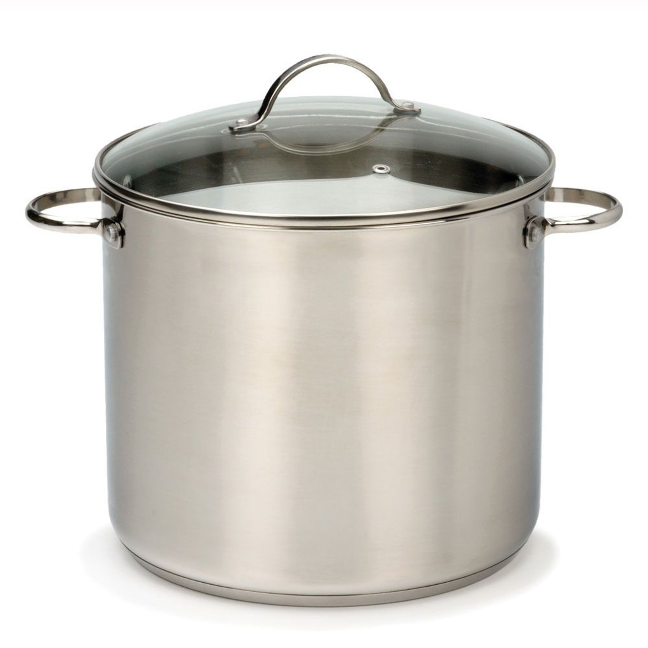 10.5 QT. Stainless Steel Pot with Basket