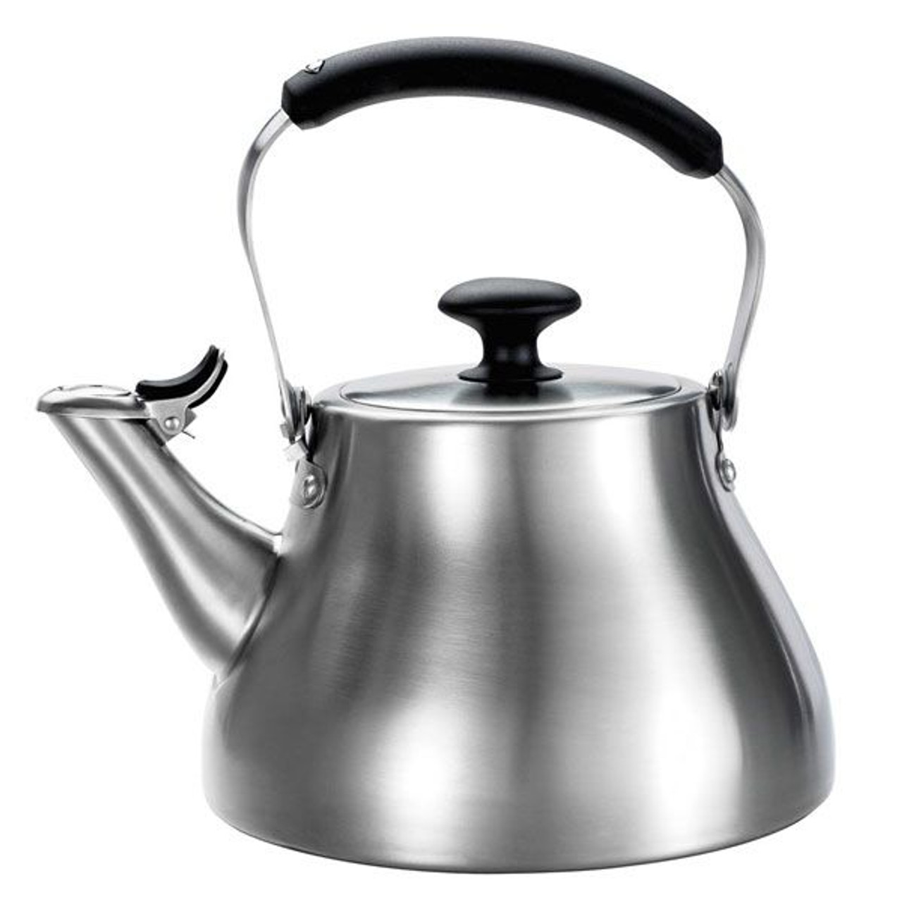 OXO Good Grips 1.7 qt Classic Tea Kettle, Brushed Stainless Steel