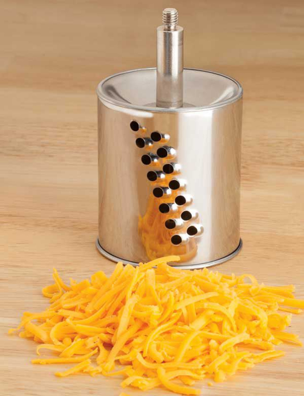 KitchenIQ V-etched Container Grater - Food Fanatic