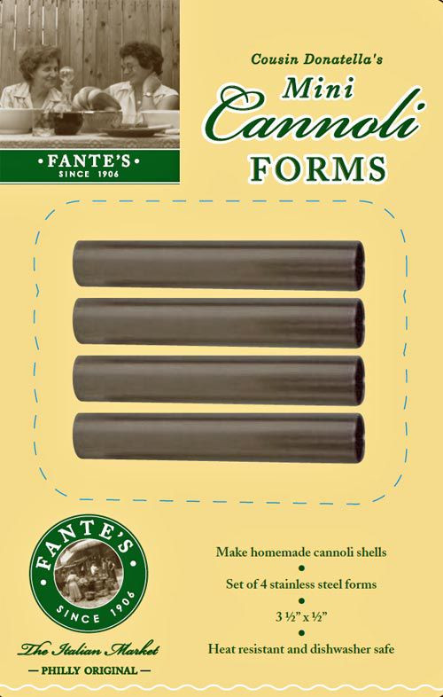Fantes Cousin Donatella’s Cannoli Forms - Thumbnail 3