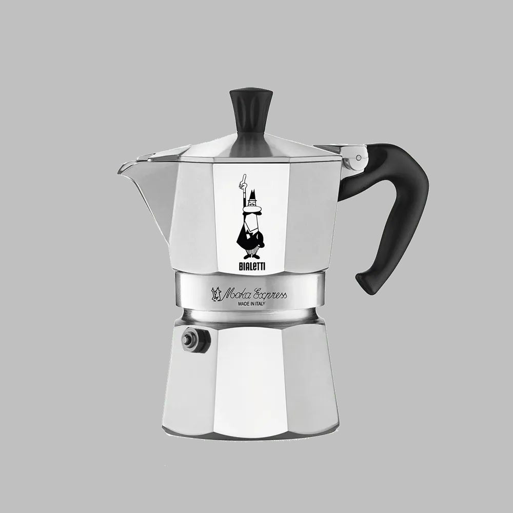 Bialetti Moka Express Stovetop Espresso Maker, 3-Cup - Fante's
