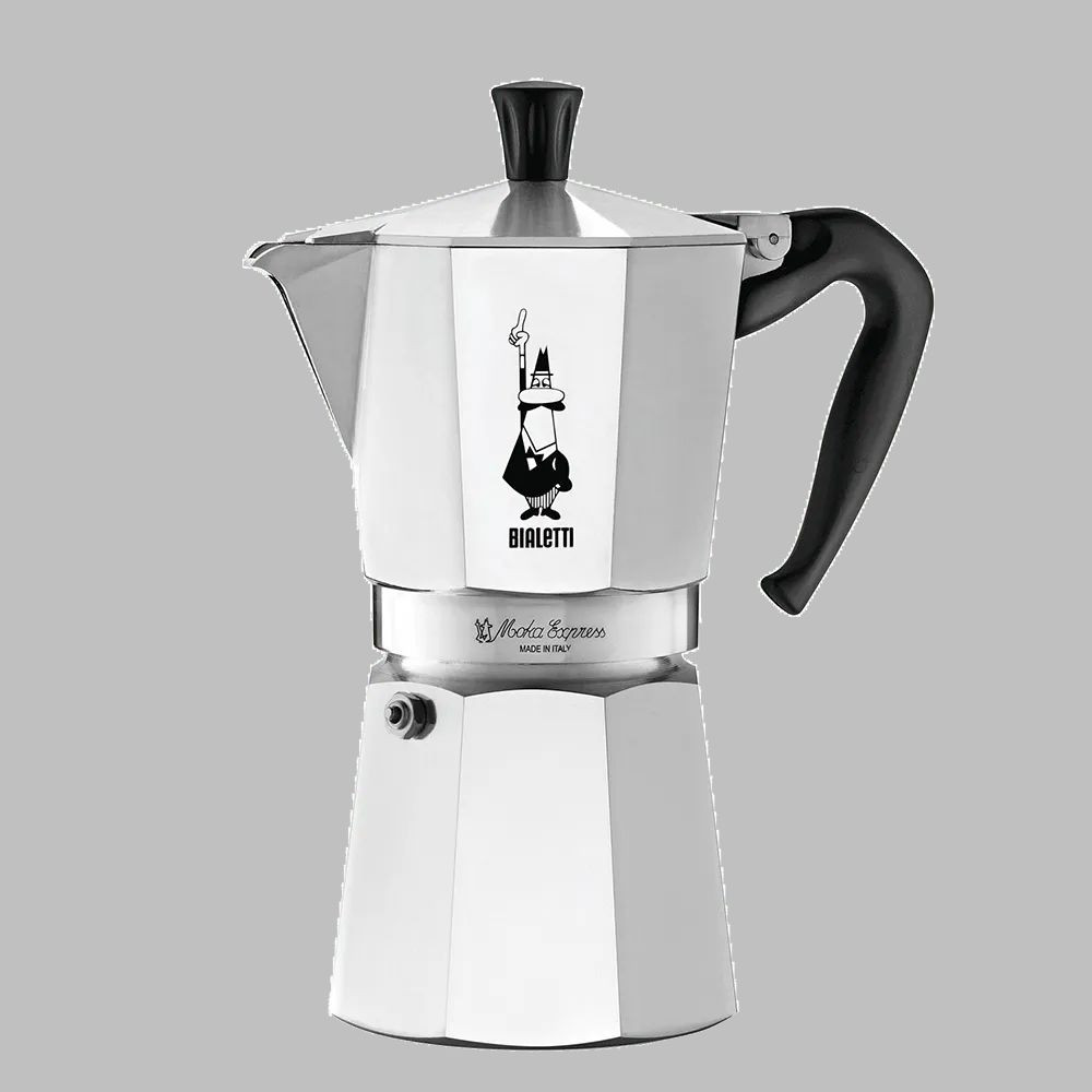 Bialetti Moka Express Stovetop Espresso Maker, 9-Cup - Fante's