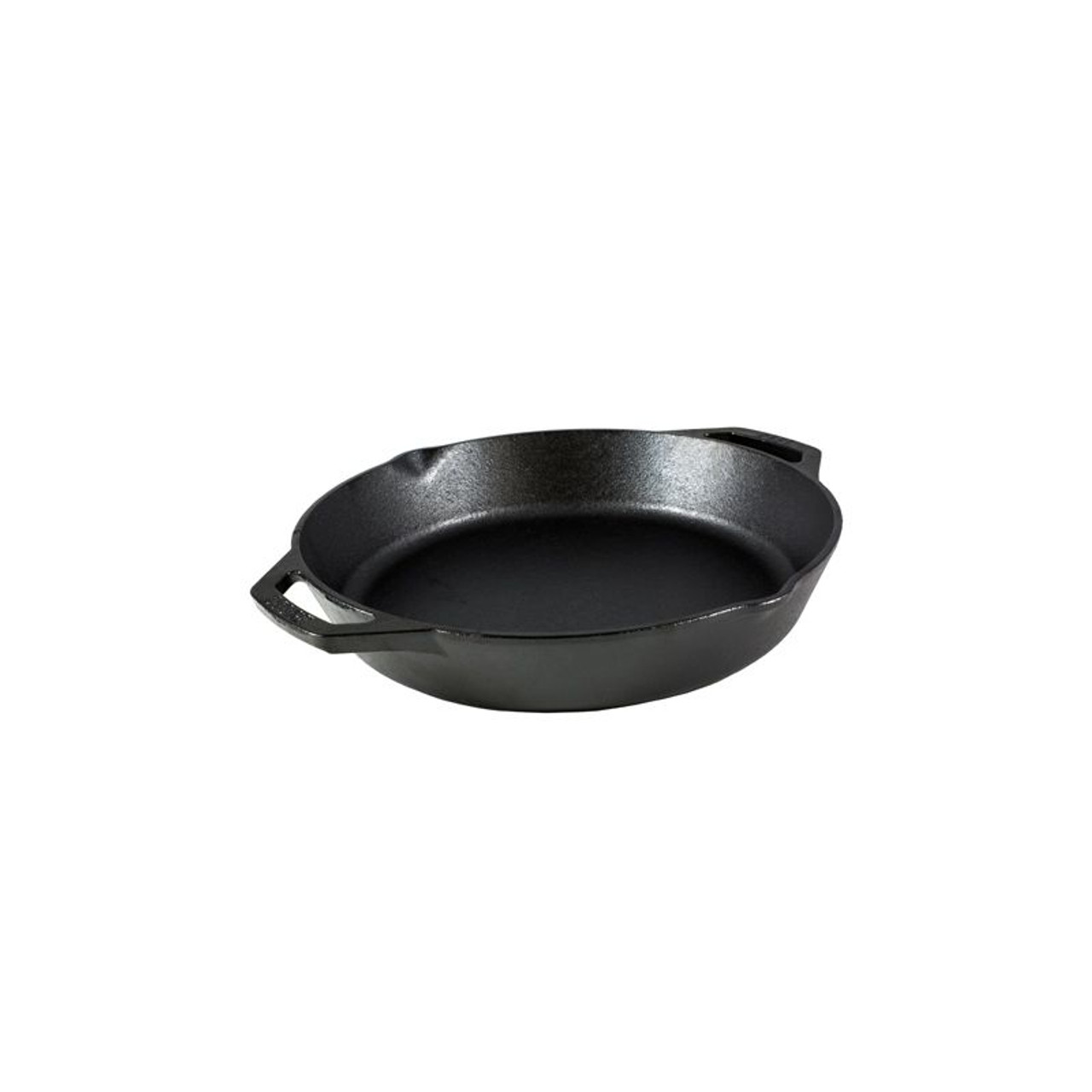 Lodge 12” Cast Iron Dual Handle Pan, Black