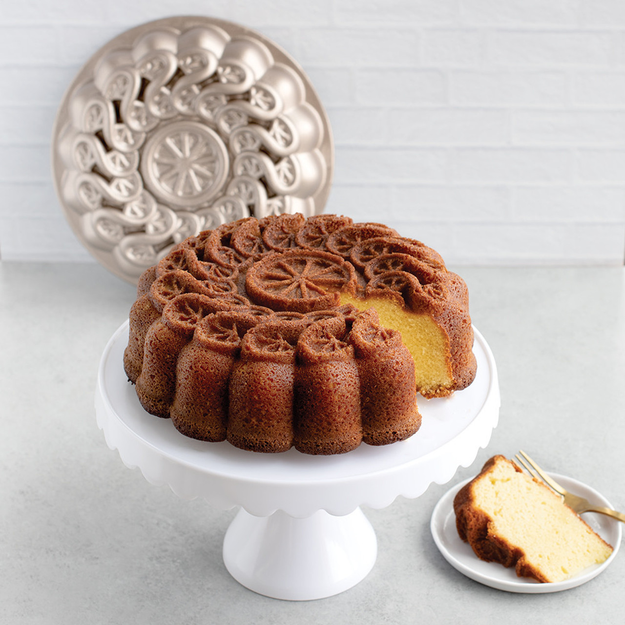 Nordic Ware Citrus Twist Cake Pan