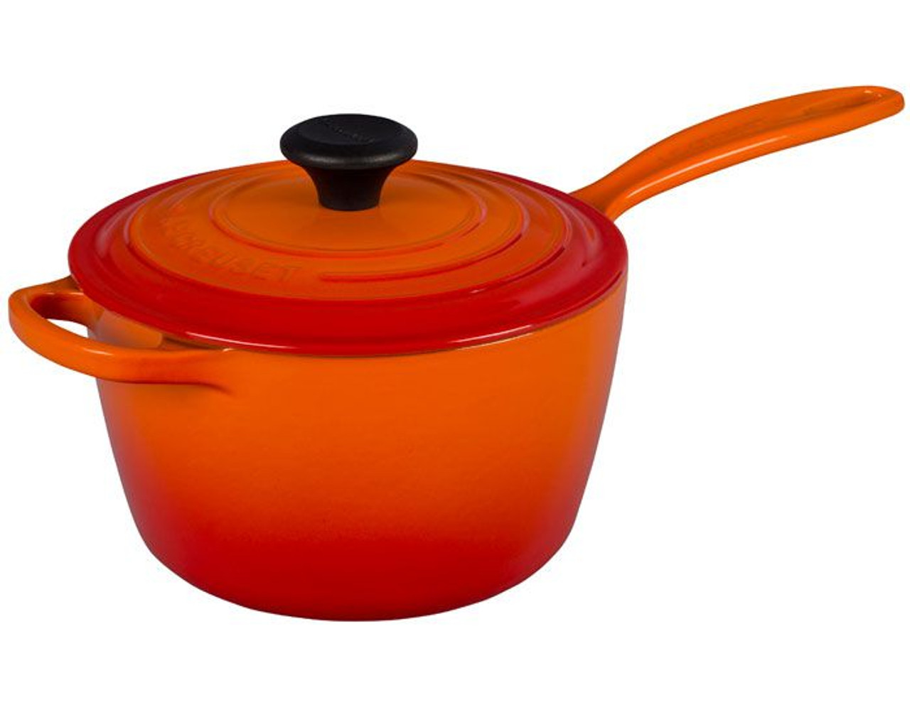 Le Creuset Signature 7.25-Qt. Round Flame Orange Enameled Cast