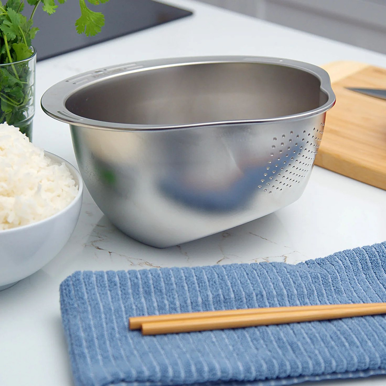 Joyce Chen Rice & Fruit Washer & Colander