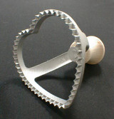 Heart Ravioli Stamp, 3.4 in.