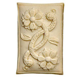 House On The Hill Floral Scroll Springerle Mold