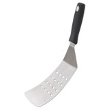 HIC Flipping Good Burger Stainless Steel Turner with Black Handle