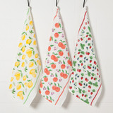 Fruit Salad  Floursack Dishtowels Set of 3