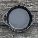 Lodge Logic Pre-Seasoned Cast Iron Dual Handle Pan 12 in.