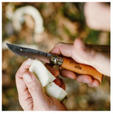Opinel No. 8 Folding Carbon Knife