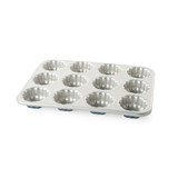 Nordic Ware Mini Bundt Cupcake Pan, 12 Cavities 2.5" each