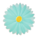 Charles Viancin 11" Aqua Daisy Airtight Lid