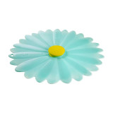 Charles Viancin 11" Aqua Daisy Airtight Lid