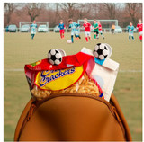 Soccer Ball Bag Clips Set of 6