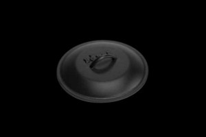 Lodge Logic Pre-Seasoned Cast Iron Cover, 10.25 in. Lodge Logic Pre-Seasoned Cast Iron Cover, 10.25 in.