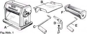 Clamp for Imperia Restaurant Pasta Maker Clamp for Imperia Restaurant Pasta Maker