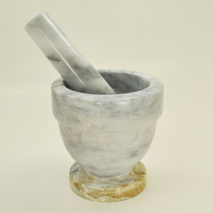 Mortar & Pestle Set (Black Granite) for Your Kitchen