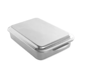 Nordic Ware Cake Pan with Metal Cover, 13 x 9 x 2.5 in.