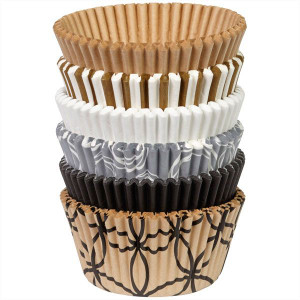 Mini Cupcake Liners, Unbleached Paper - Fante's Kitchen Shop