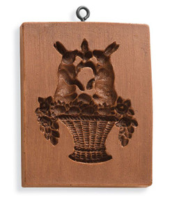 House on the Hill Bunnies in a Basket Springerle Mold House on the Hill Bunnies in a Basket Springerle Mold