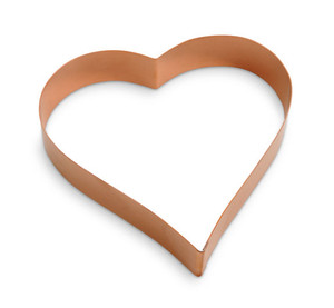 House On The Hill Copper Cutter for Sentimental Heart Springerle Mold House On The Hill Copper Cutter for Sentimental Heart Springerle Mold