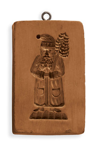 House On The Hill Deep Santa Springerle Mold