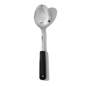 OXO Steel Slotted Cooking Spoon – The Cook's Nook