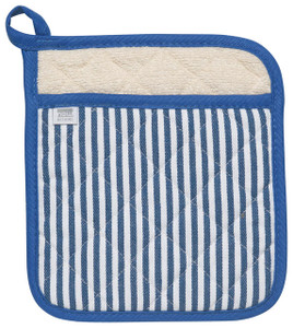 Now Designs Superior Potholder, Narrow Stripe Royal Now Designs Superior Potholder, Narrow Stripe Royal