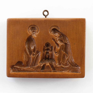 House On The Hill Nativity Springerle Mold House On The Hill Nativity Springerle Mold