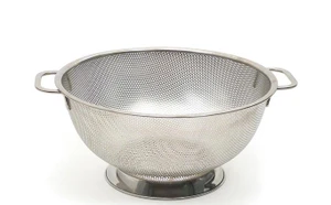 Endurance Stainless Pierced Colander, 5 Qt., 11-1/8 in Wide