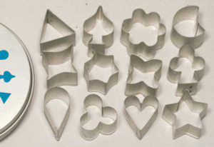 Aspic and Cookie Cutters, Set of 12 Aspic and Cookie Cutters, Set of 12