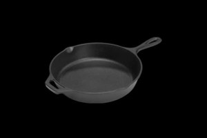 Pre seasoned Cast Iron Round Griddle Black Teardrop Handle - Temu