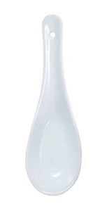 HIC Chinese 1 Oz Porcelain Soup Spoon