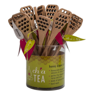 Ch'a Tea Honeycomb Honey Dipper Ch'a Tea Honeycomb Honey Dipper