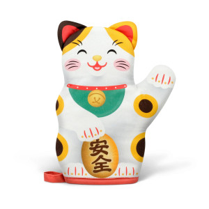 Fred Feline Lucky Oven Mitt
