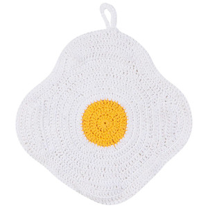 Danica Egg Crocheted Potholder/Trivet Danica Egg Crocheted Potholder/Trivet