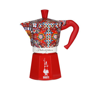 Bialetti Dolce&Gabbana Stovetop Espresso Maker, 6 Cup