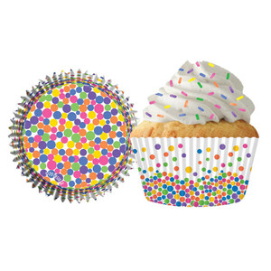 Fun Dots Standard Baking Cups 32 ct