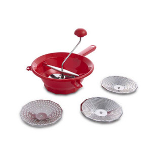 Fante's Cousin Giovanni 2.85 Qt Bowl Food Mill With 3 Discs