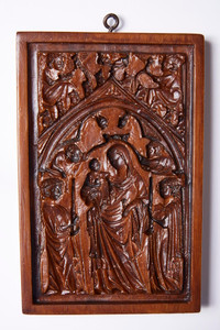 House on the Hill Madonna Portal Springerle Mold
