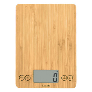 Escali Arti Kitchen Scale 15 lb., Bamboo