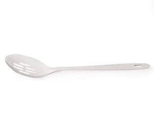 Stainless Steel Pierced Spoon, 12.5" Stainless Steel Pierced Spoon, 12.5"