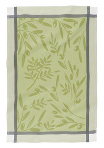 KAF Olive Porta Jacquard Dish Towel KAF Olive Porta Jacquard Dish Towel