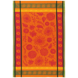 Jacquard Sunflower Splendor Dish Towel