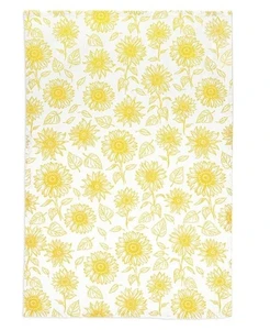 MUkitchen Cotton Dish Towel Sunflowers