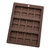 Silicone 3 Candy Bar Mold 5.25"x1.25"x.25" each
