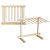 Fante's Cousin Emily's Wooden Collapsible Pasta Drying Rack Fante's Cousin Emily's Wooden Collapsible Pasta Drying Rack