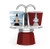 Bialetti Stovetop Espresso Maker, with 2 Cups, Red